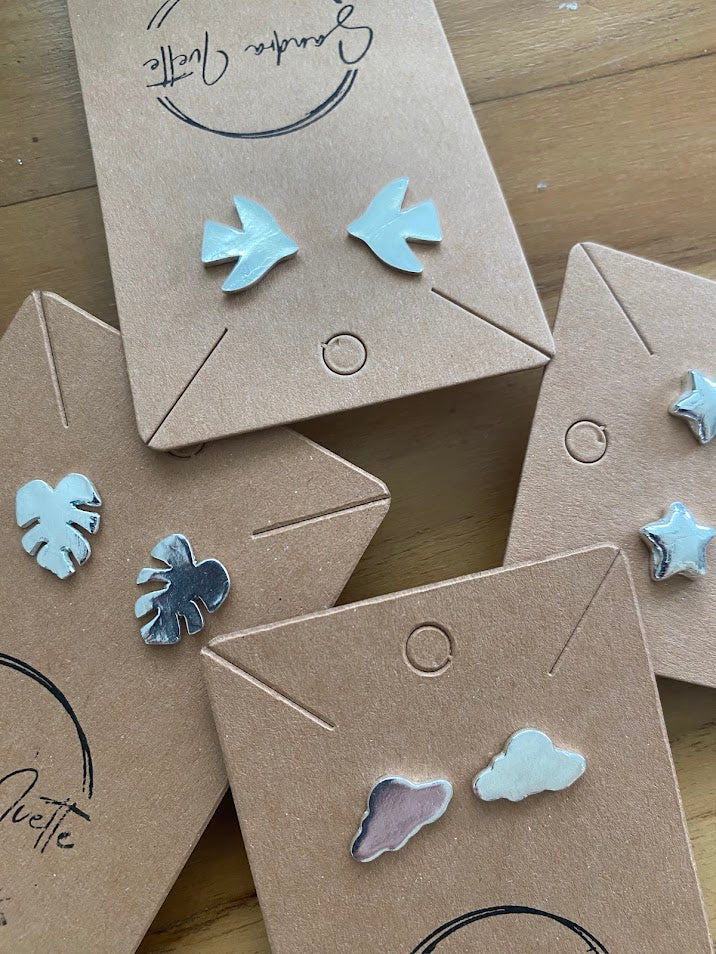Fun and Natural Inspired Earrings Studs