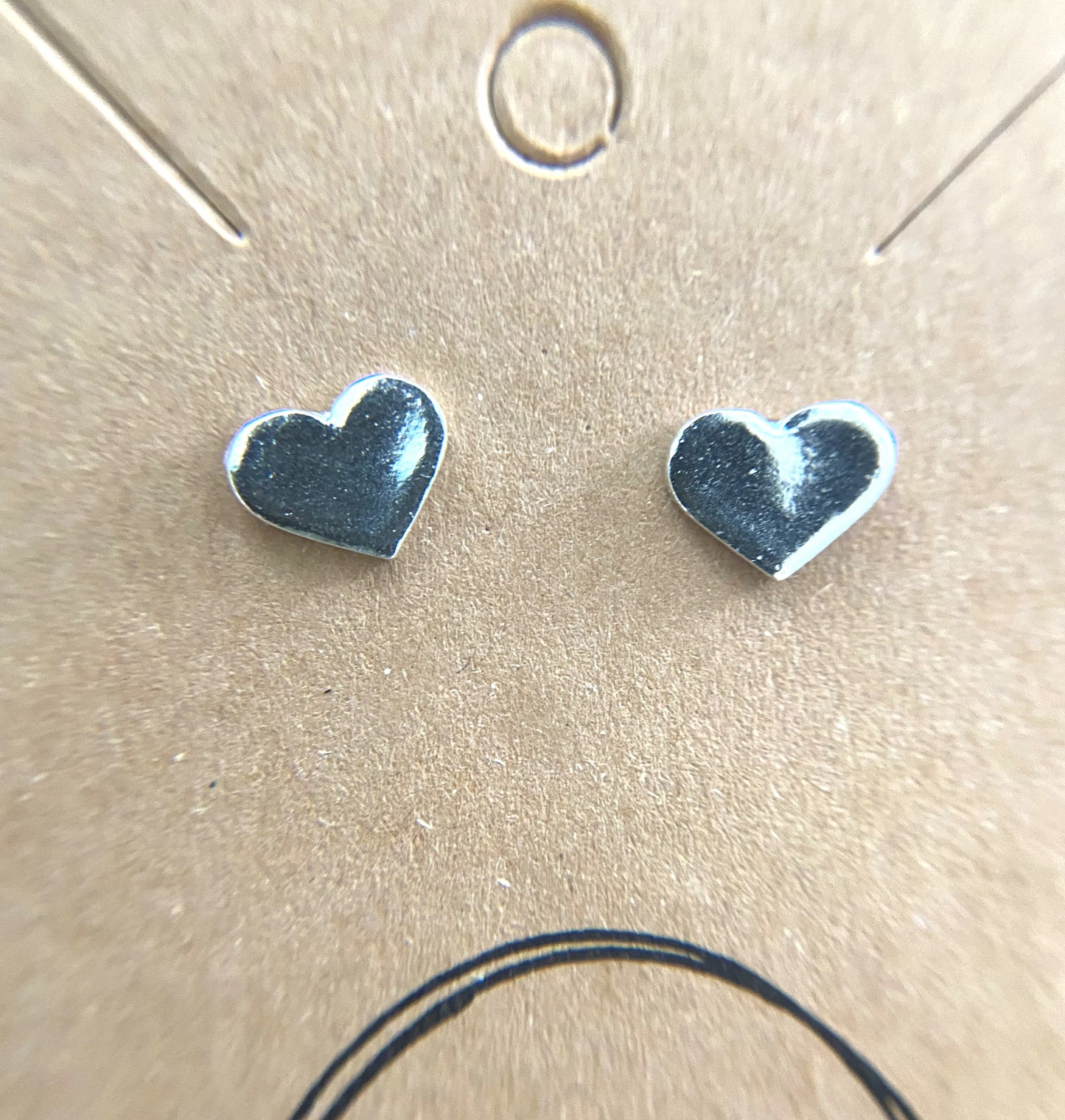 Hearts Earrings Studs